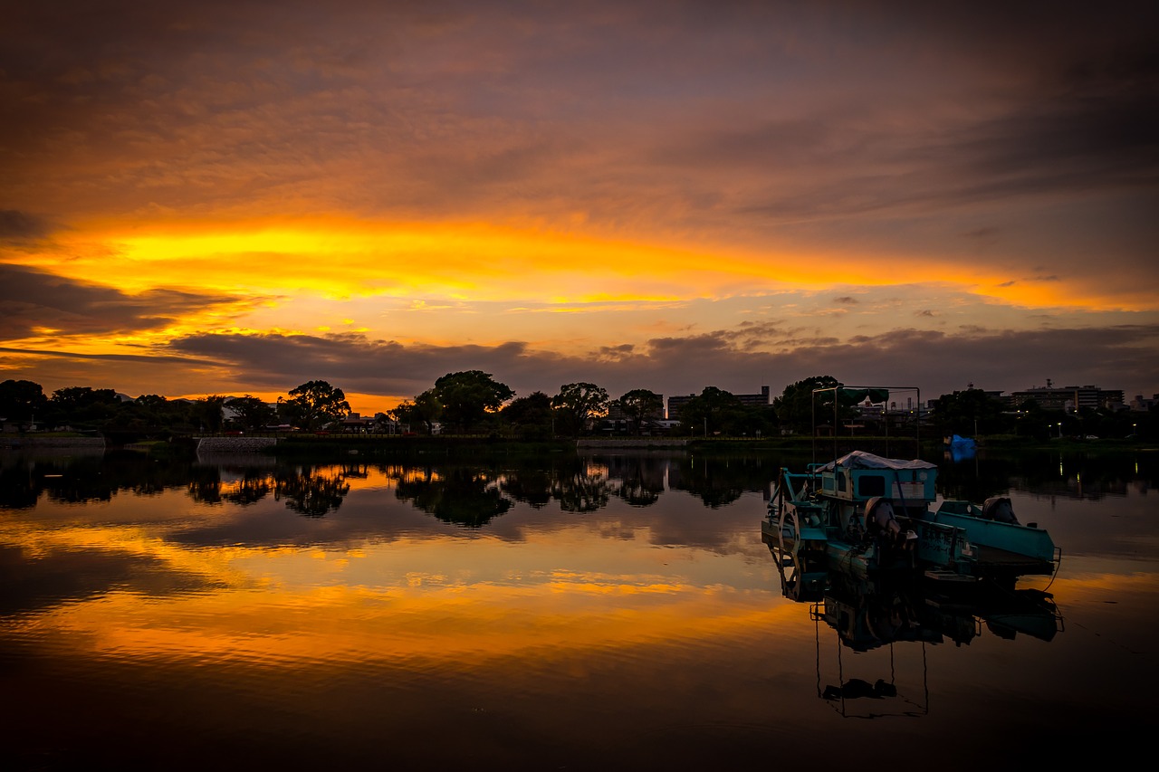 japan  kumamoto  sunset free photo