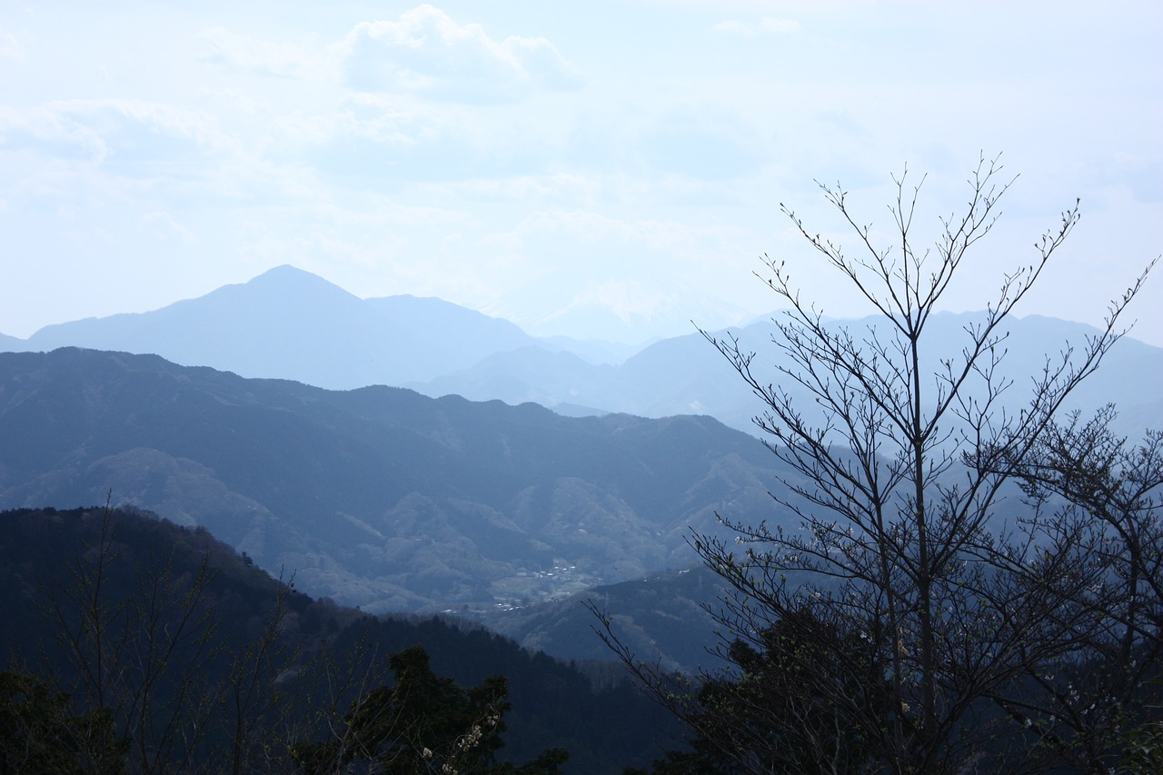 japan  mountain  tokyo view free photo