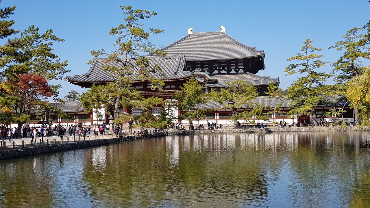 japan  todaiji  buddhist temple free photo