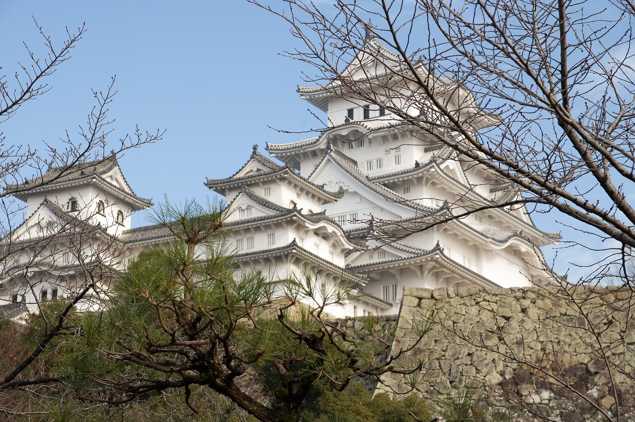 japan  himeji  castle free photo