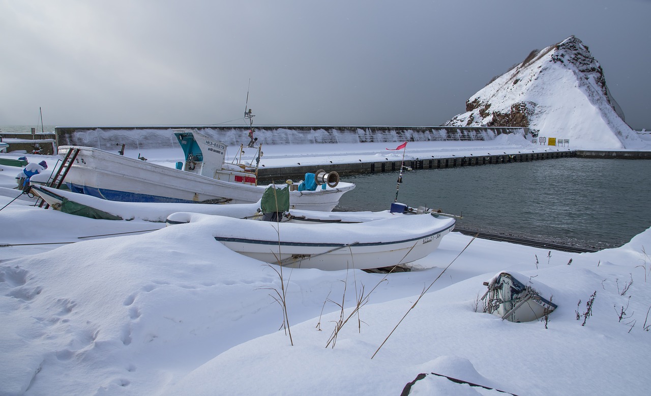 japan  hokkaido  port free photo