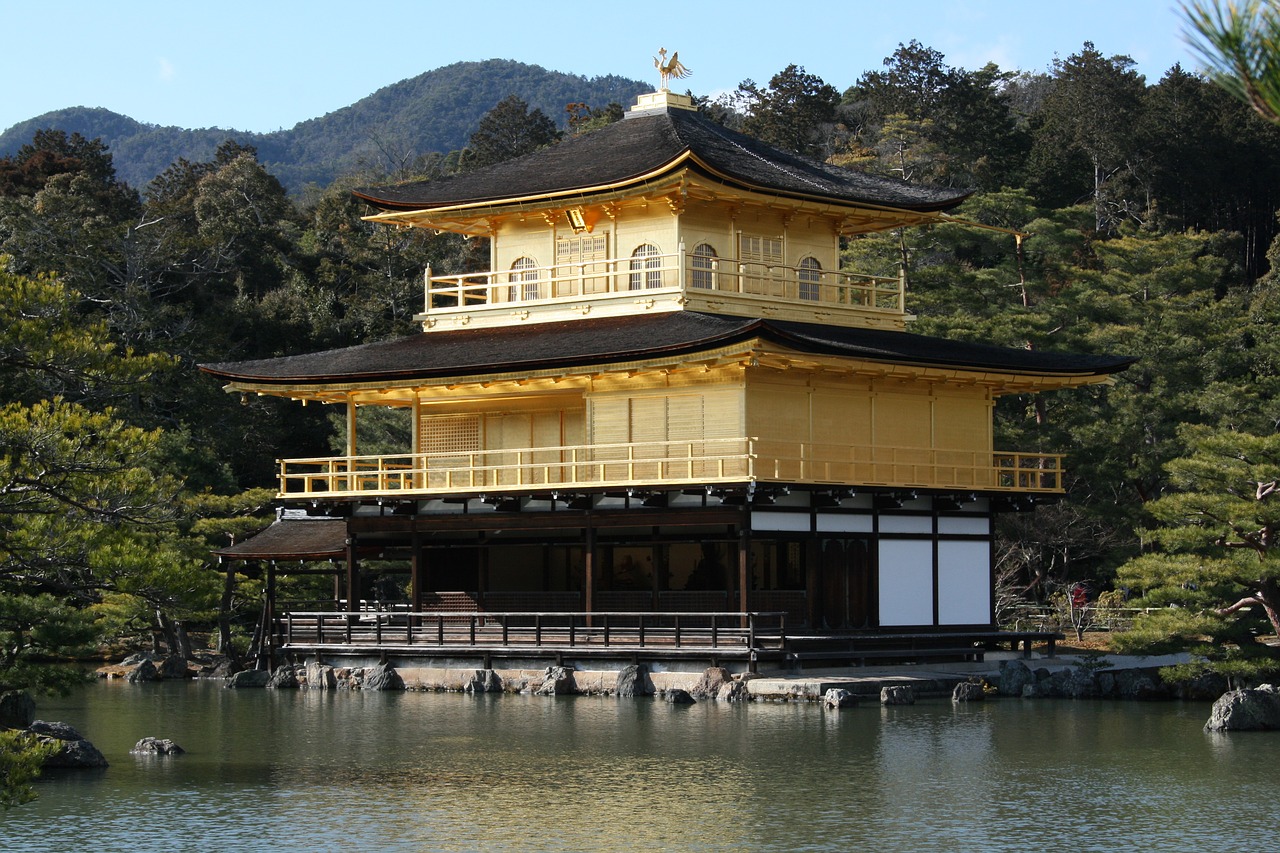 japan  golden temple  kinkakuji free photo