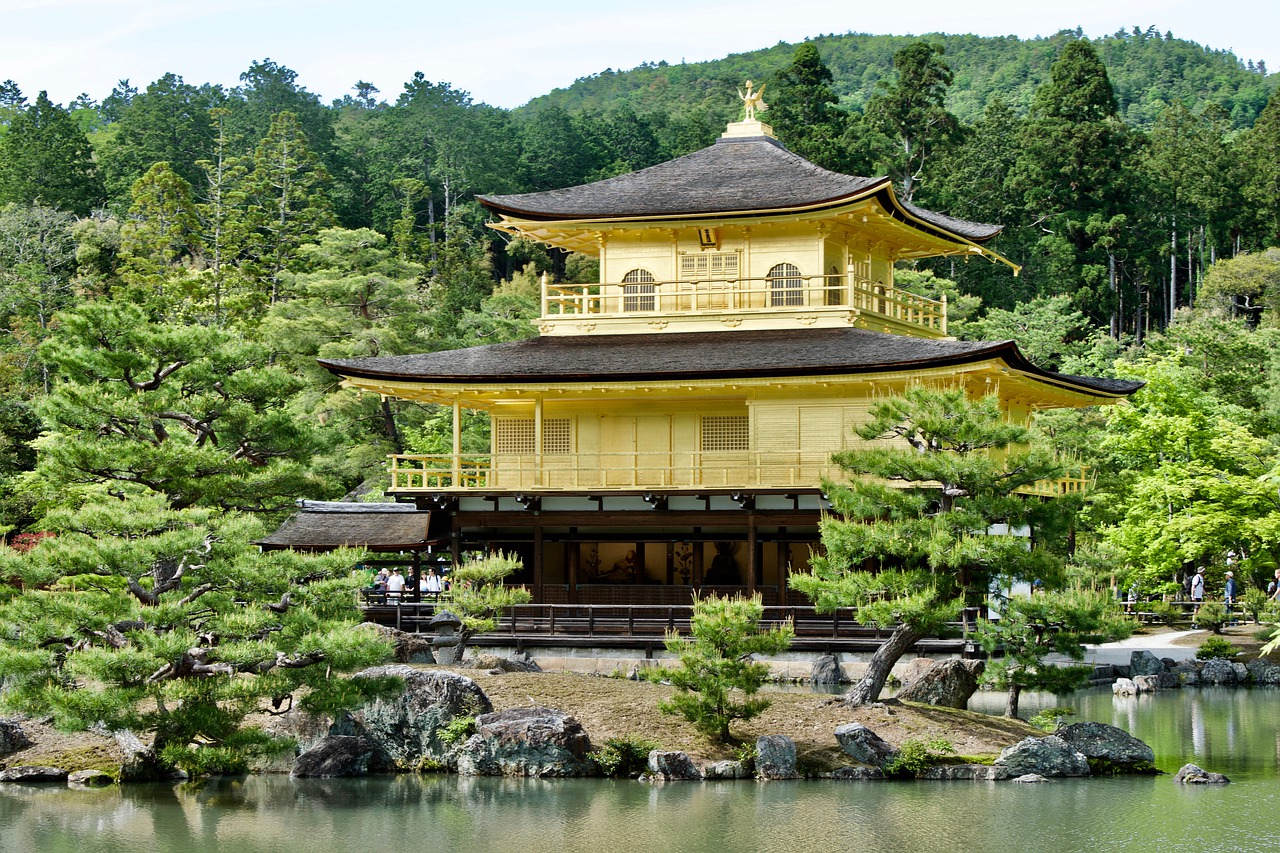 japan  temple  gold free photo