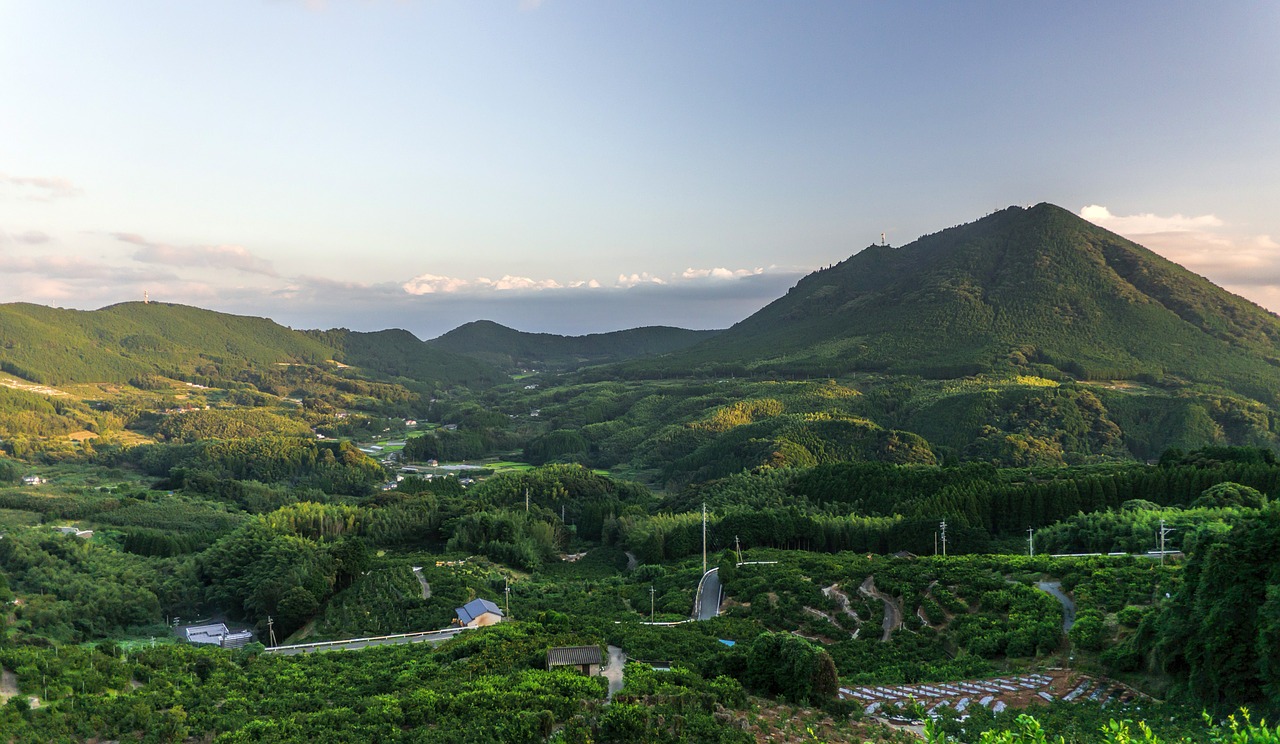 japan kumamoto countryside free photo