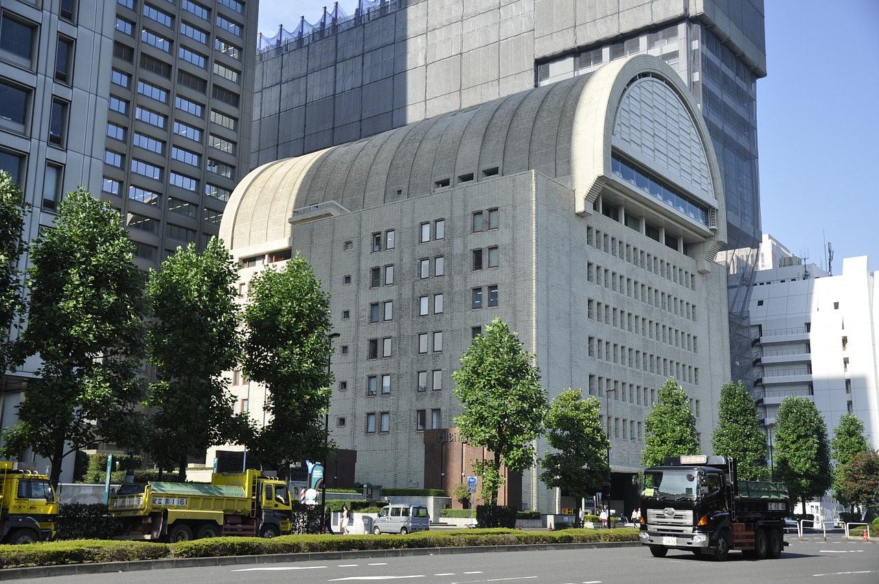 japan tokyo high-rise building free photo