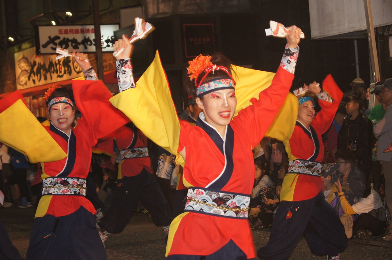 japan dance japanese free photo