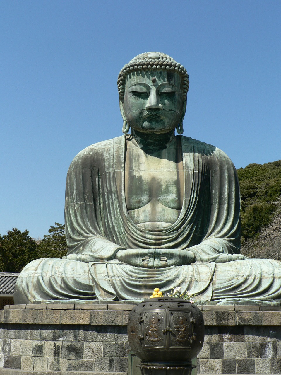 japan kamakura big buddha free photo