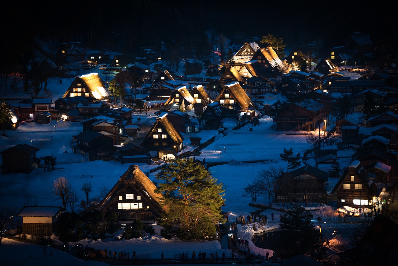 japan shirakawa-go gifu free photo