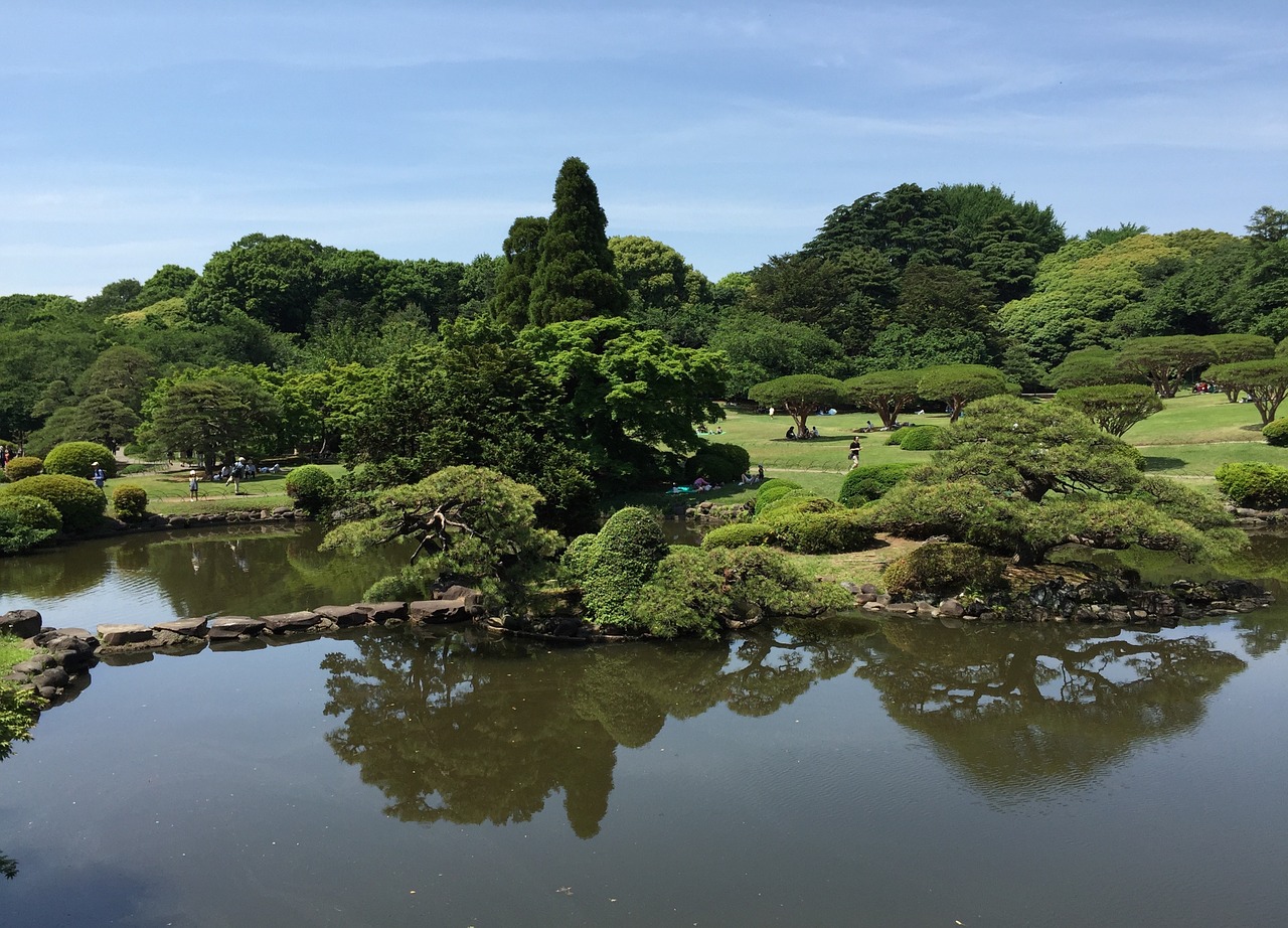 japan tokyo japanese garden free photo