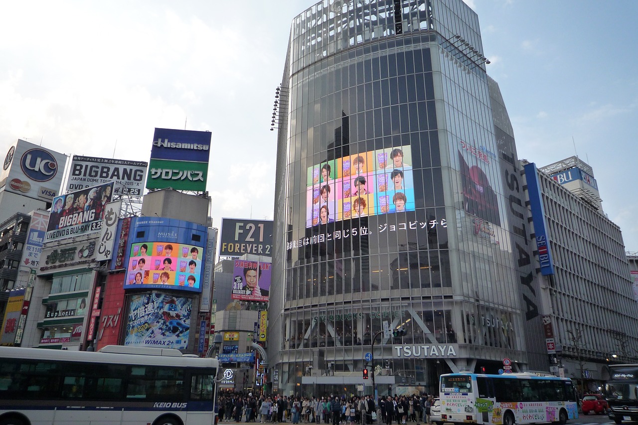 japan city homes free photo