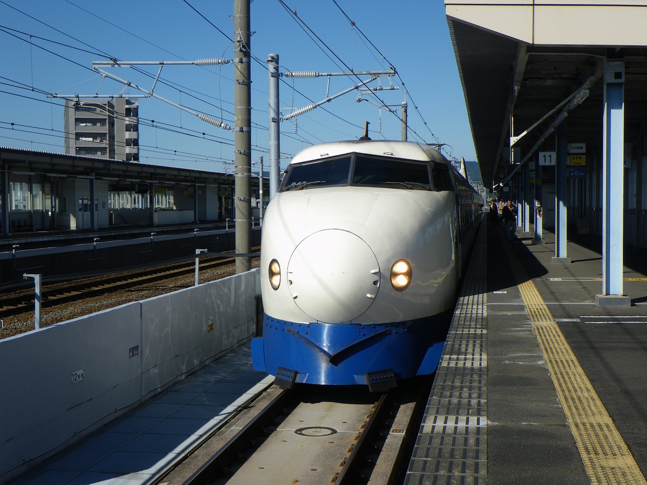 japan bullet train train free photo