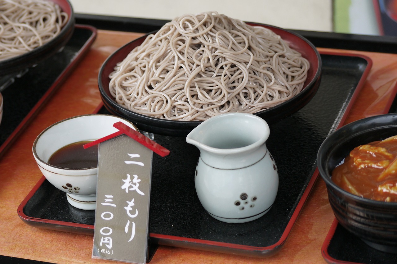 japanese food noodles free photo