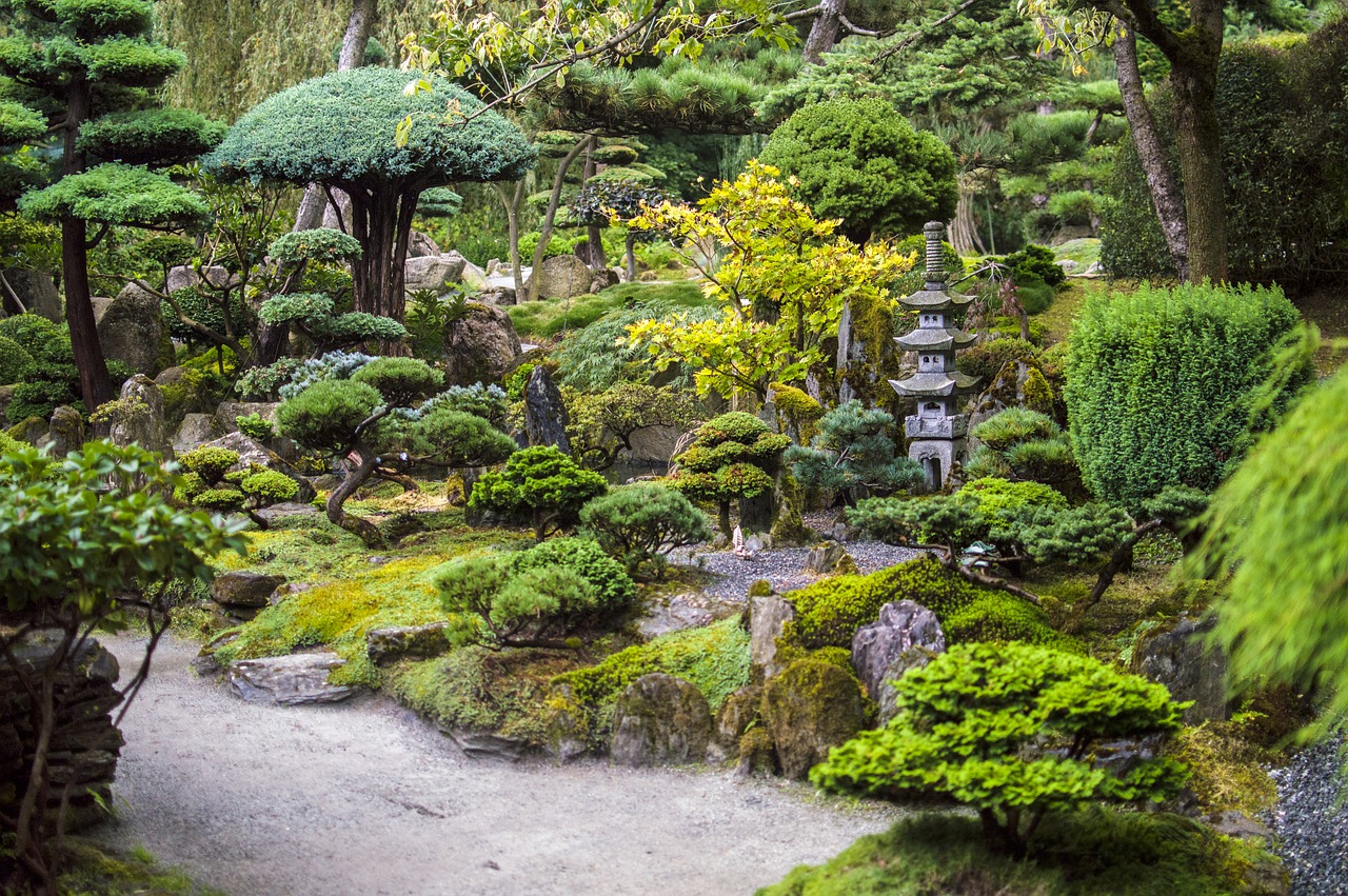 japanese garden stomečky free photo