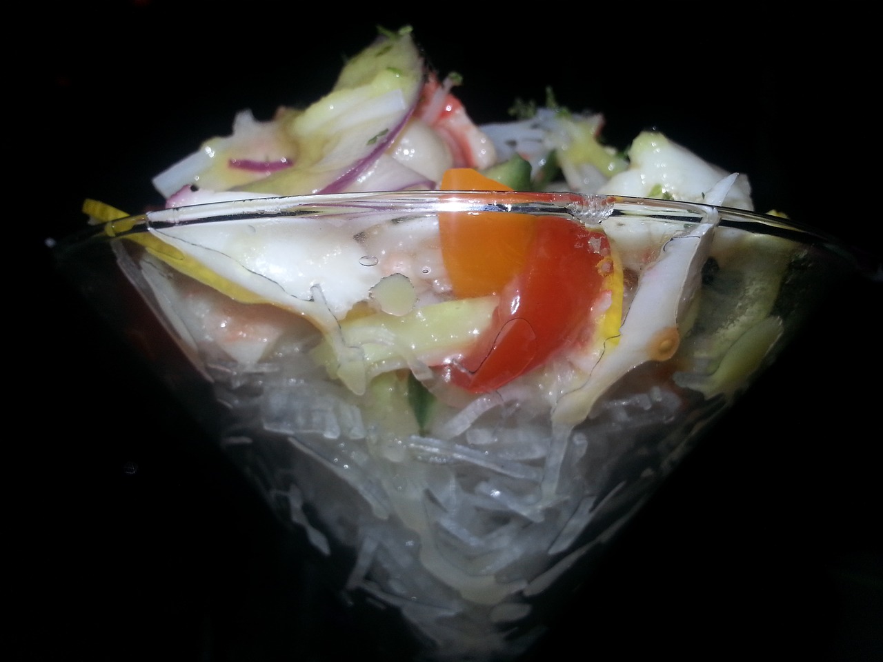 japanese seafood cocktail shrimp free photo