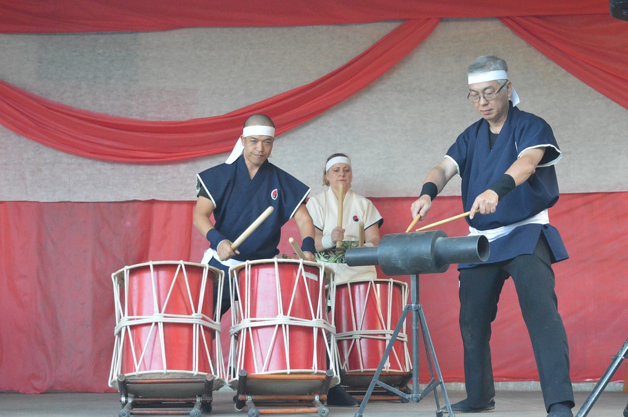 japanese drums taiko free photo