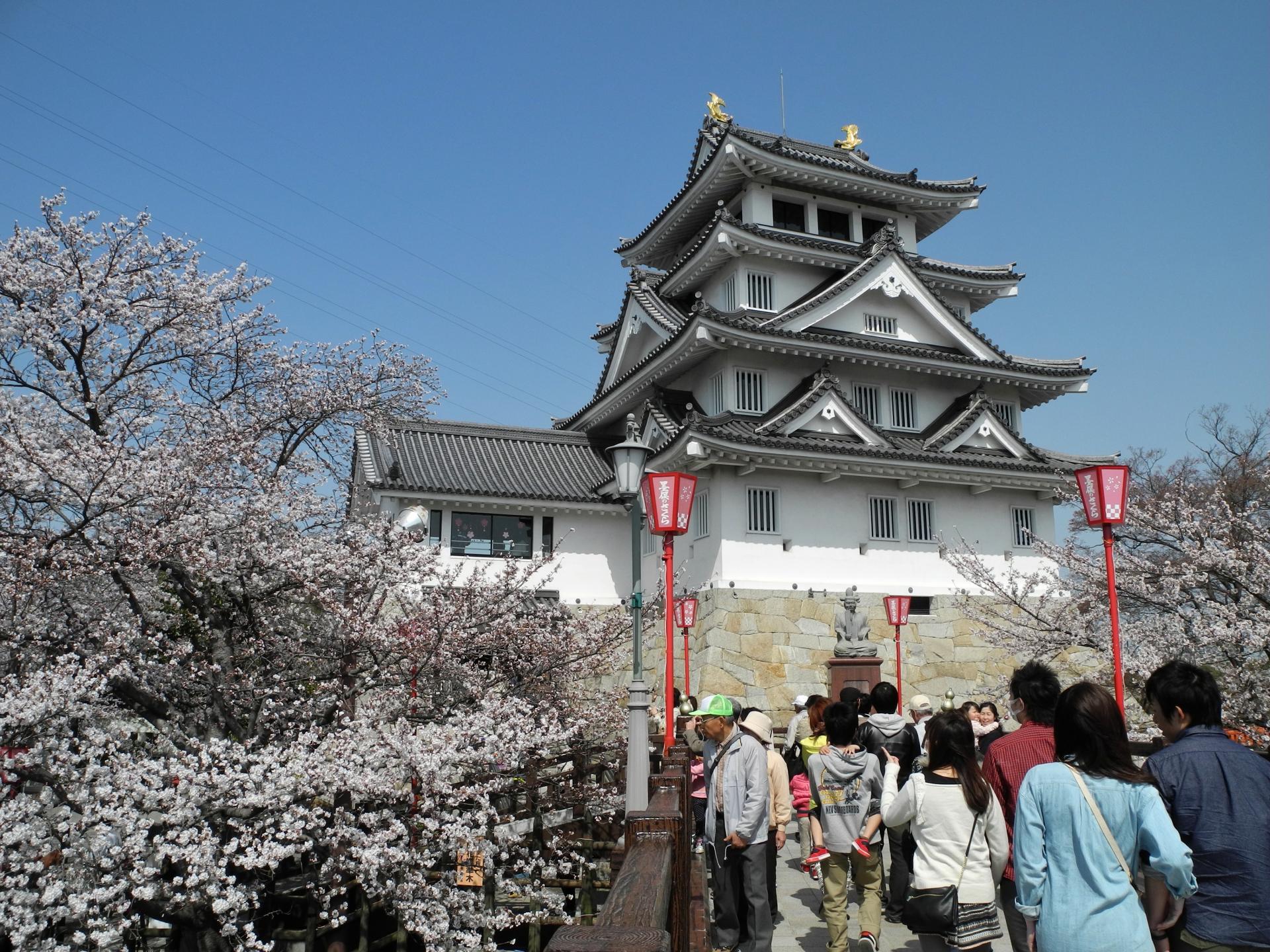 castle ichiya-jo gifu free photo