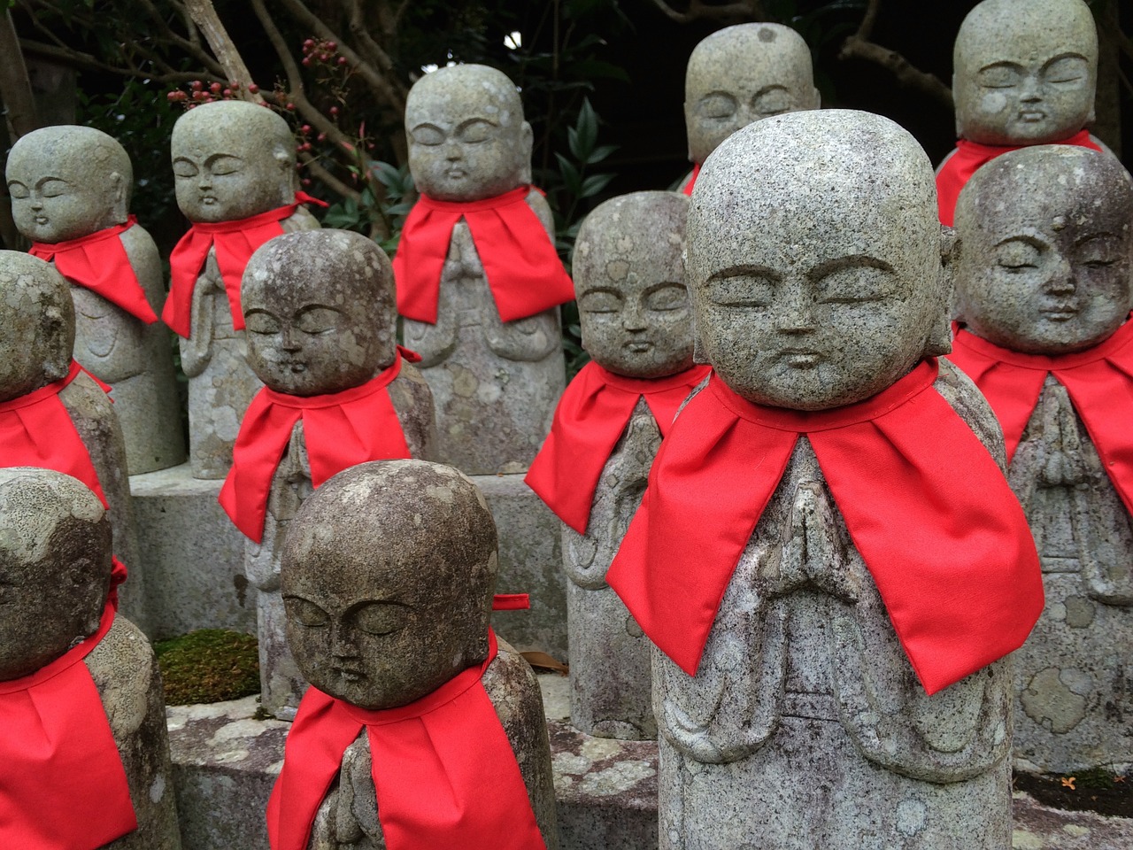 japanese style guardian deity of children japan free photo