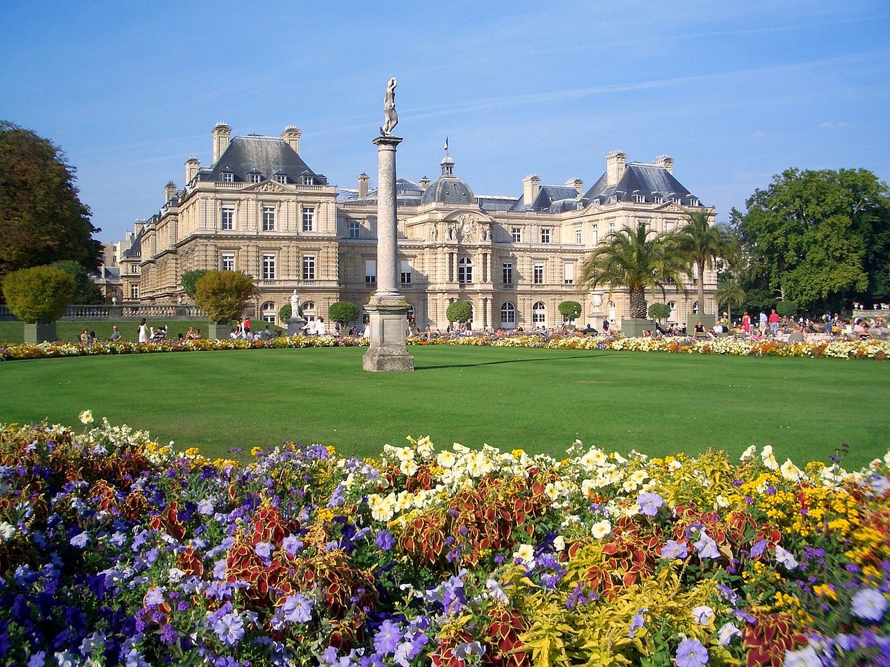 jardin du luxembourg paris france free photo