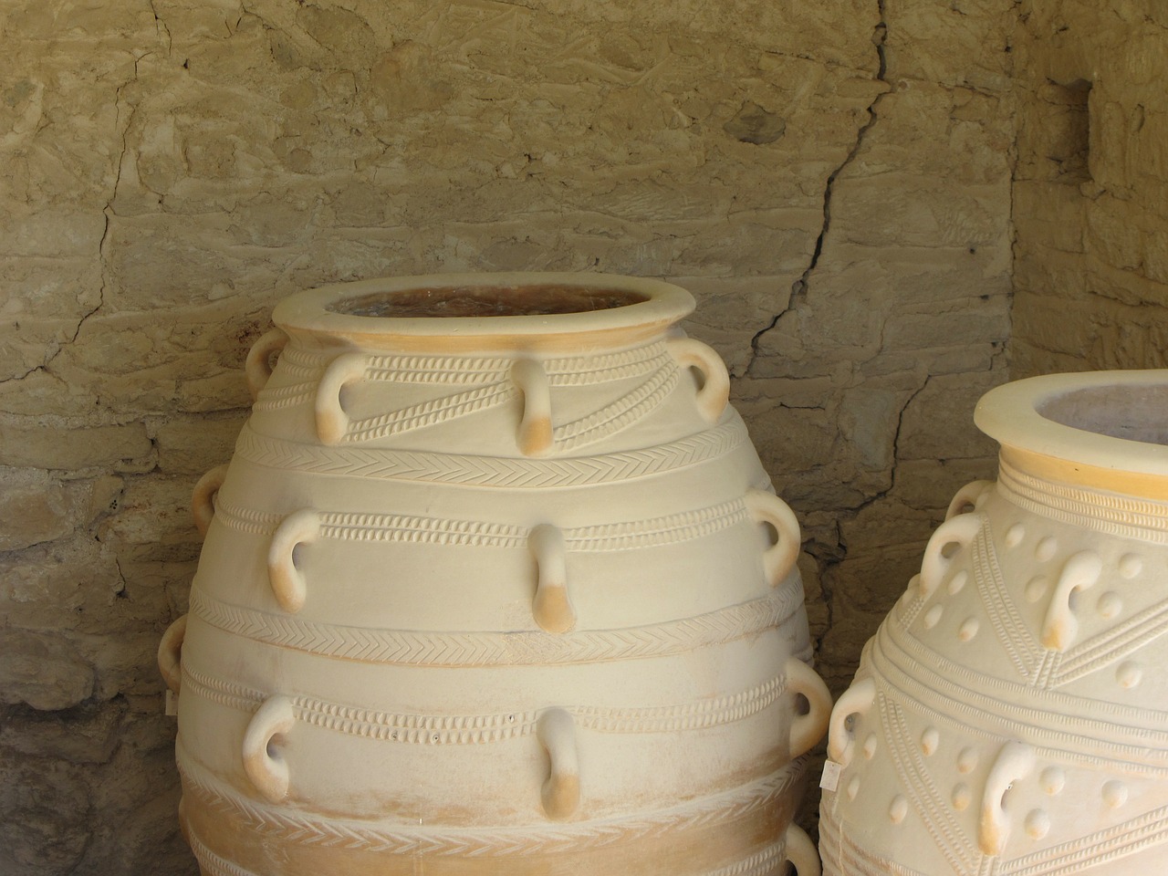 jars palace of knossos minoans free photo