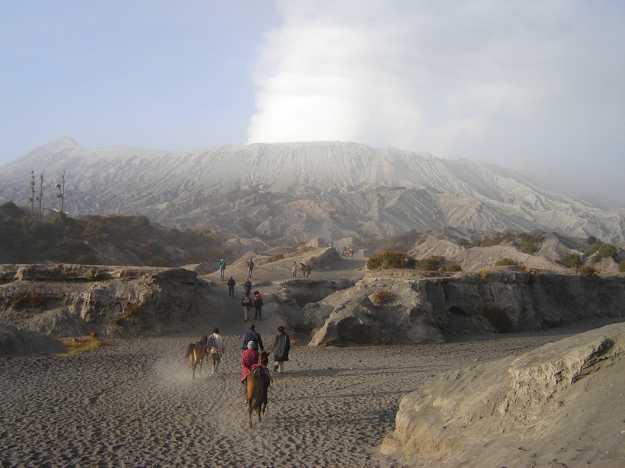 java indonesia volcano free photo