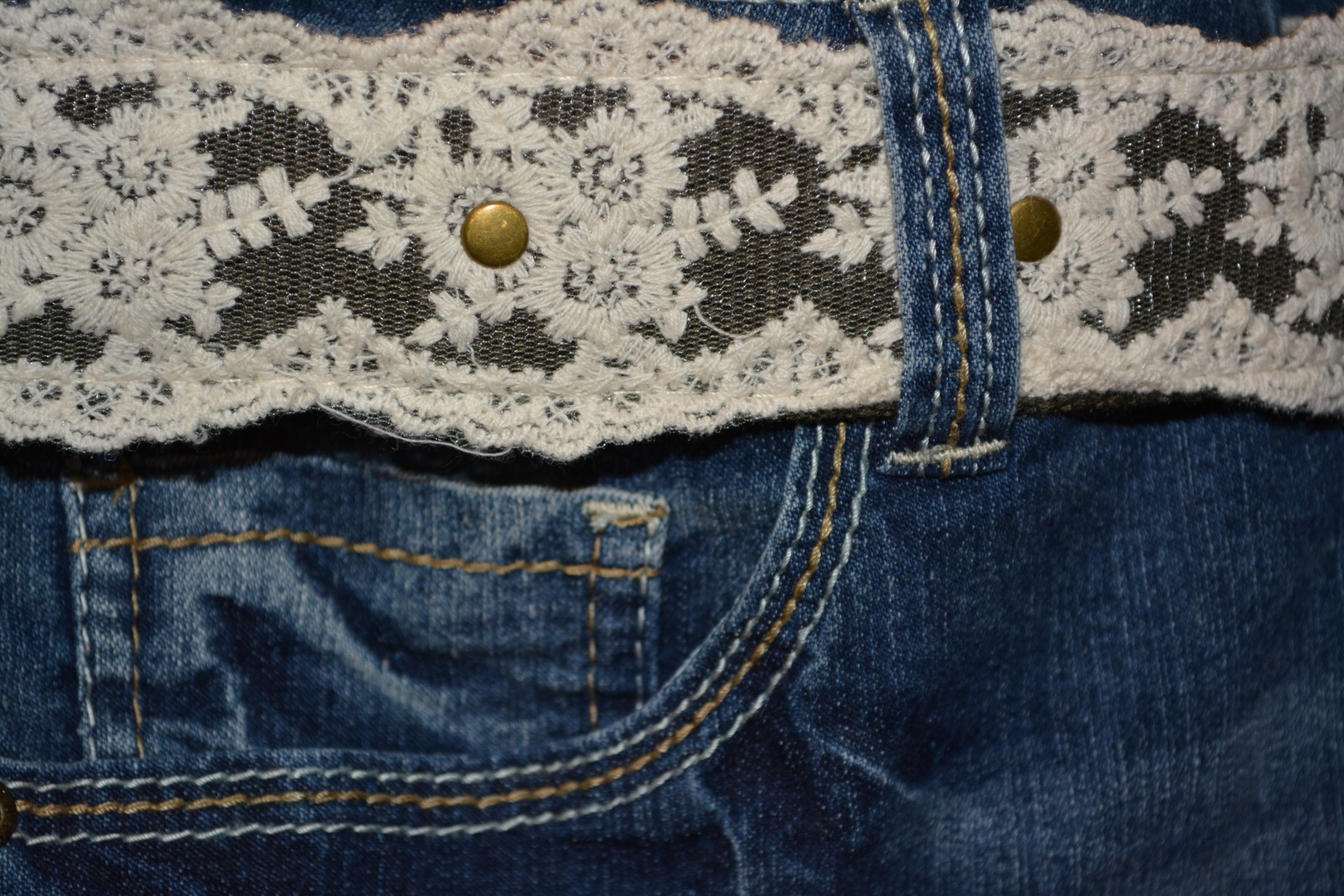 belt jeans pattern free photo