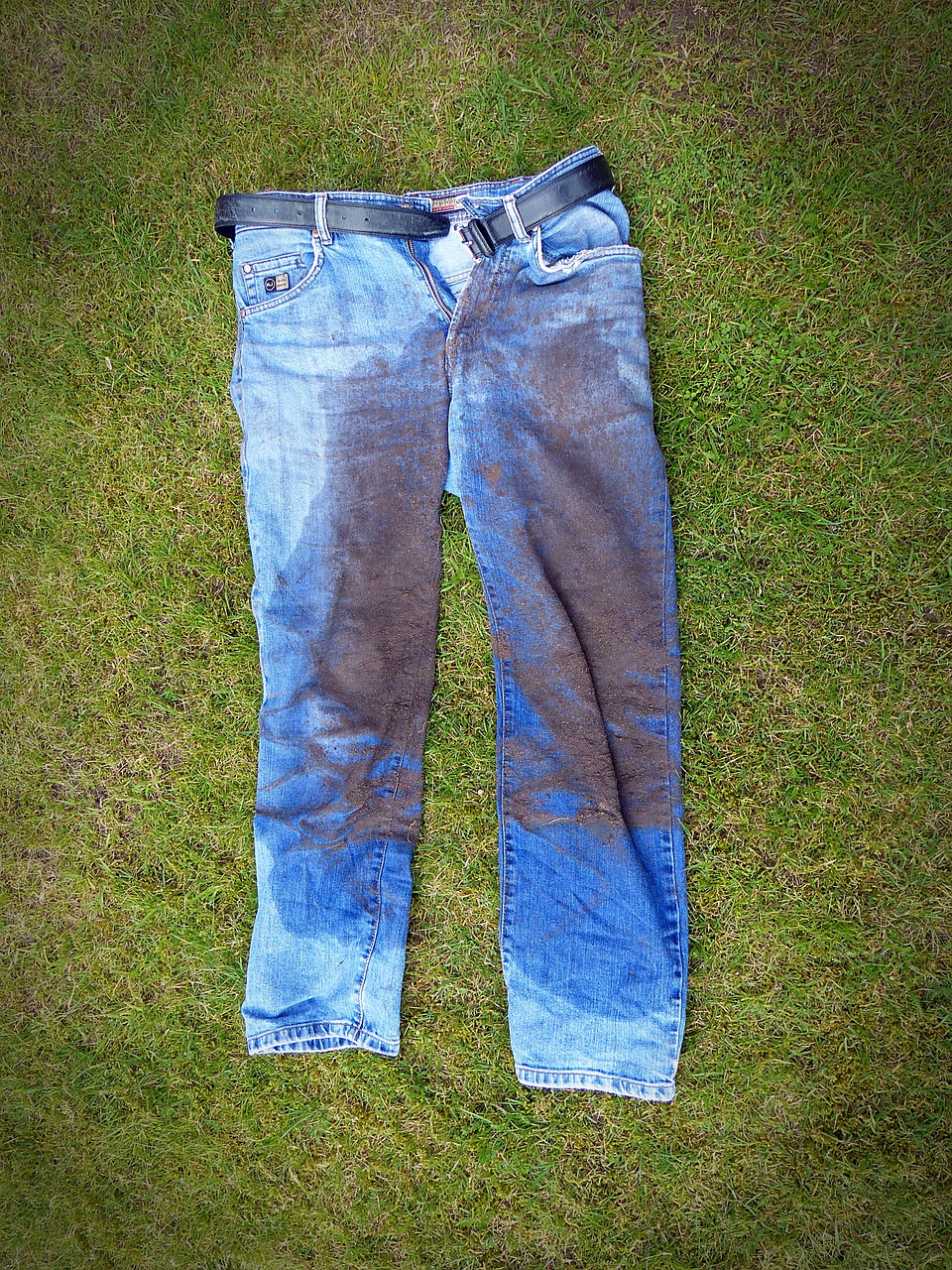 jeans gardening after work free photo