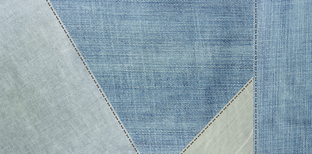 jeans fabric blue free photo