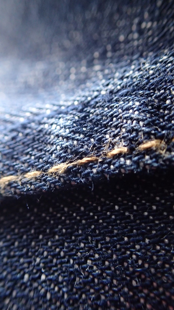 jeans texture fashion free photo