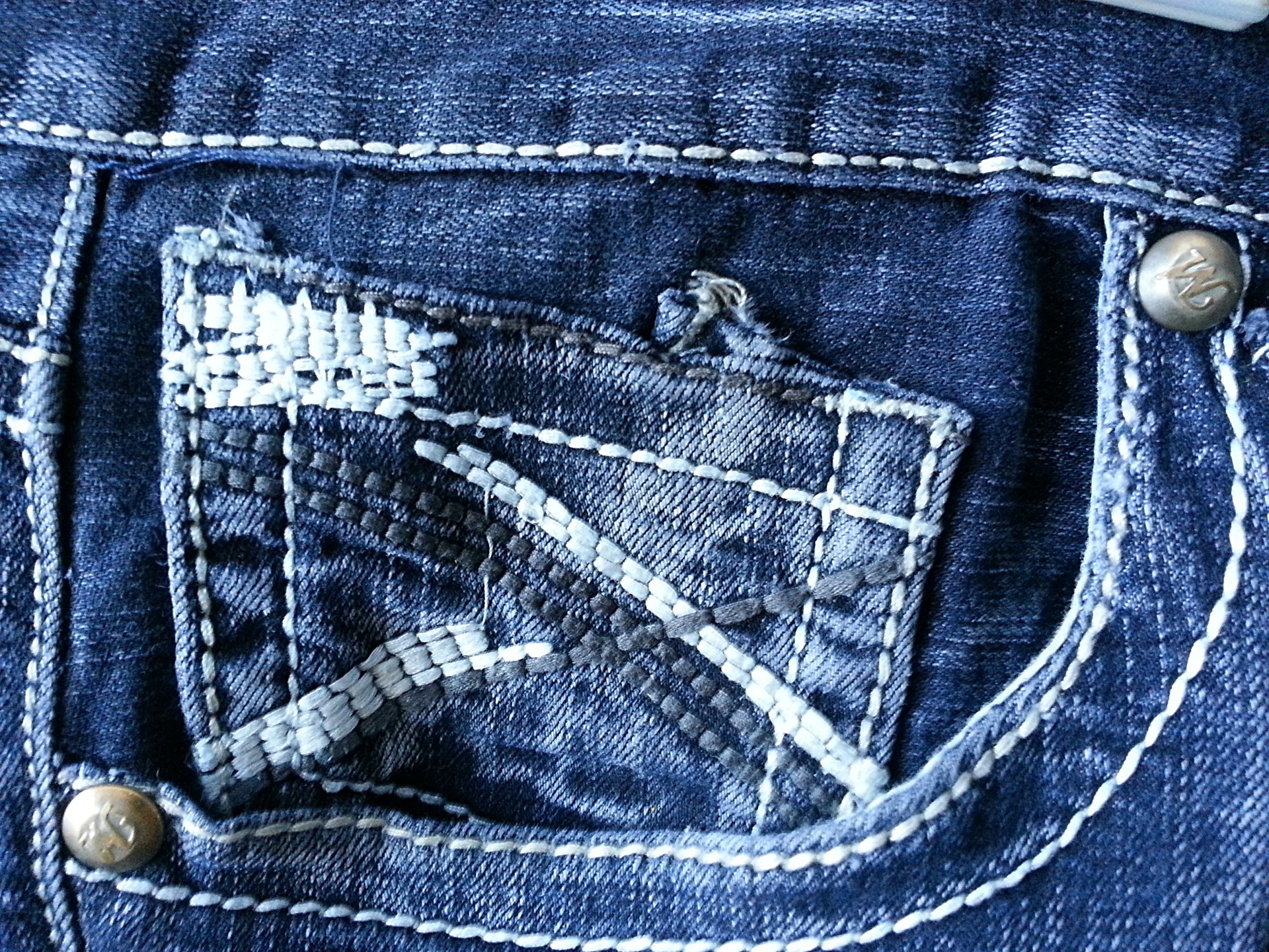 jeans pocket clothing free photo