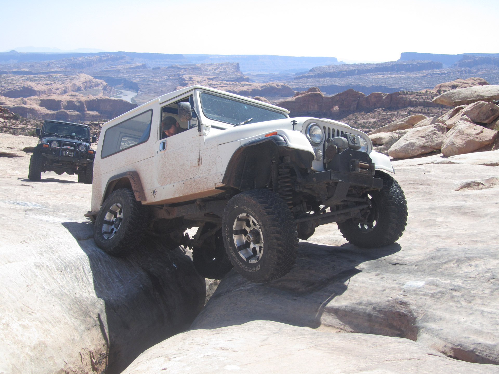 jeep scrambler moab utah jeep free photo