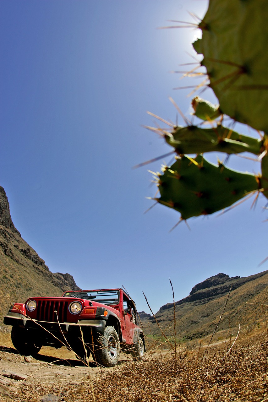 jeep mountain offroad free photo