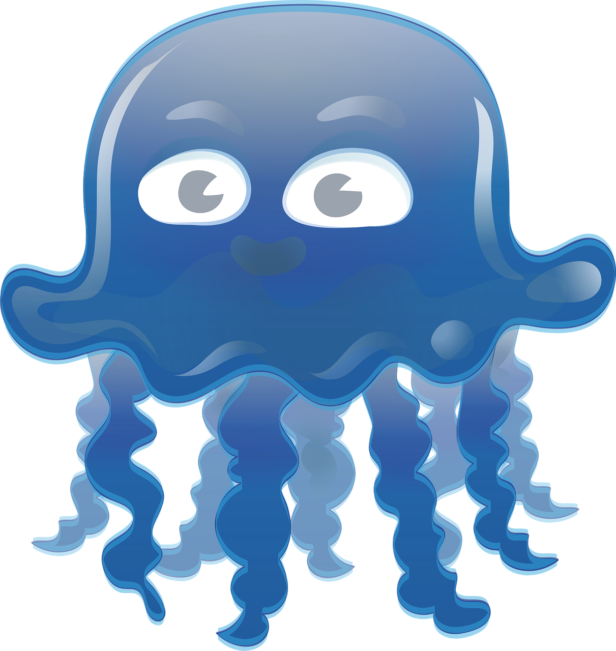 jellyfish drawing vector free photo