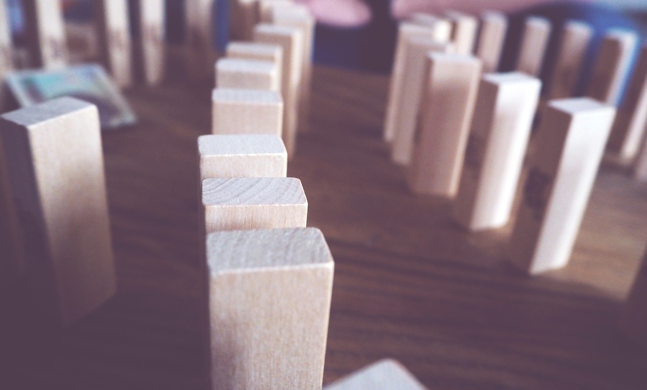 jenga wooden blocks free photo