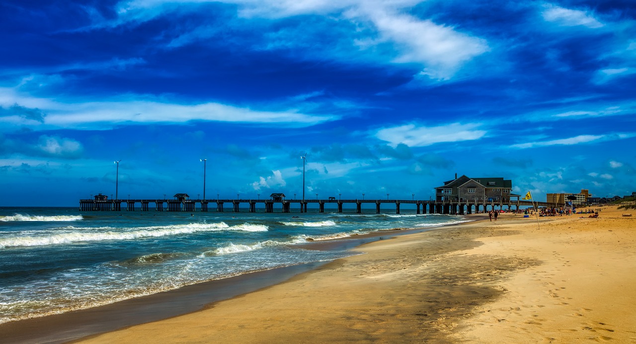 jennette's pier  nags head  outer banks free photo