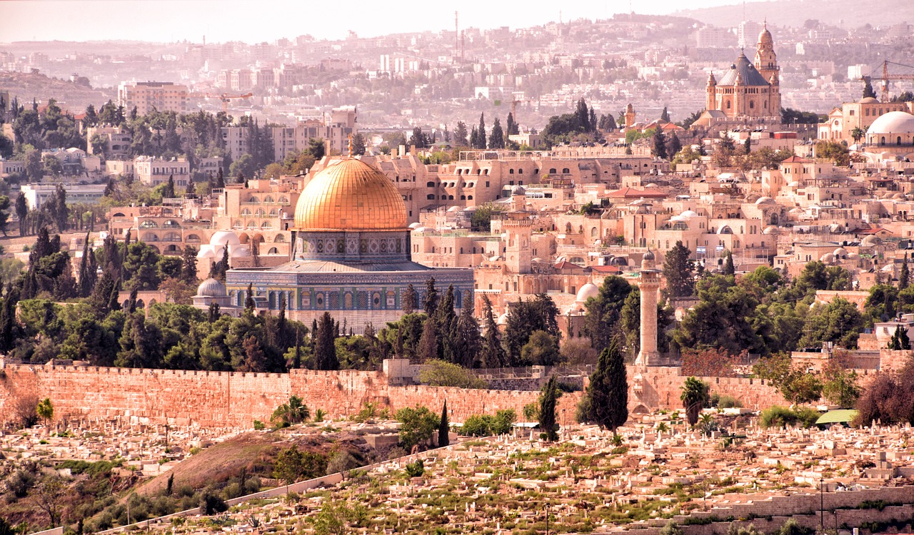 jerusalem the dormition church omar mosque free photo