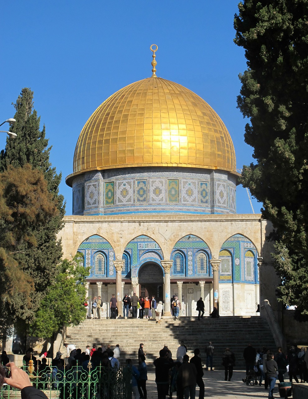 jerusalem israel dome of the rock free photo