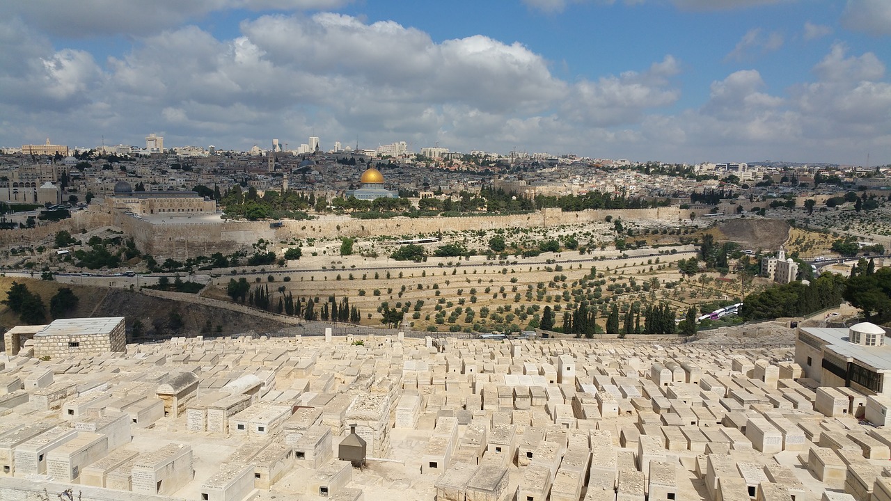 jerusalem panorama city free photo