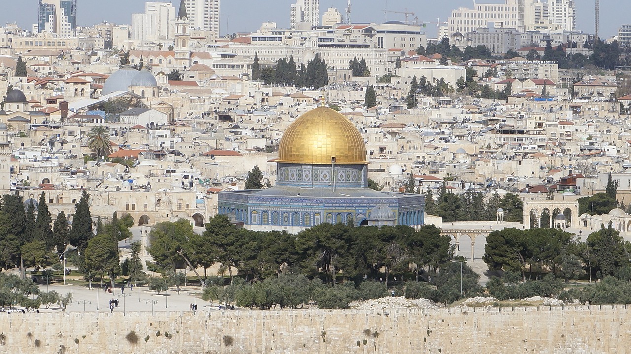 jerusalem city temple free photo