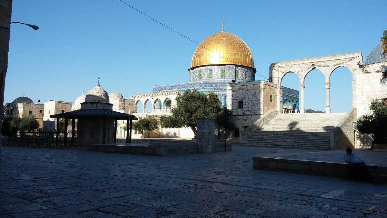 jerusalem masjid-i parts free photo