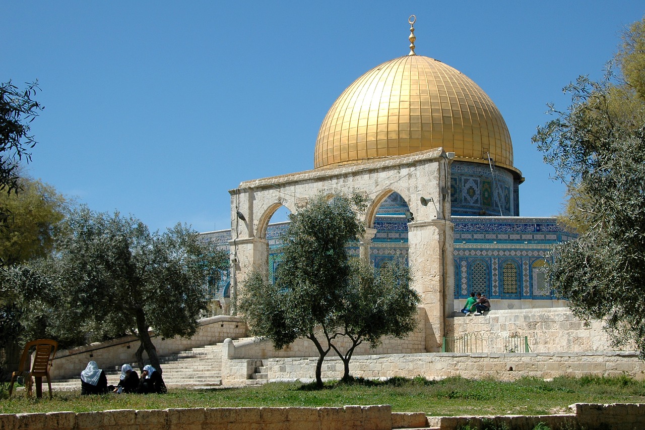 jerusalem dome of the rock israel free photo
