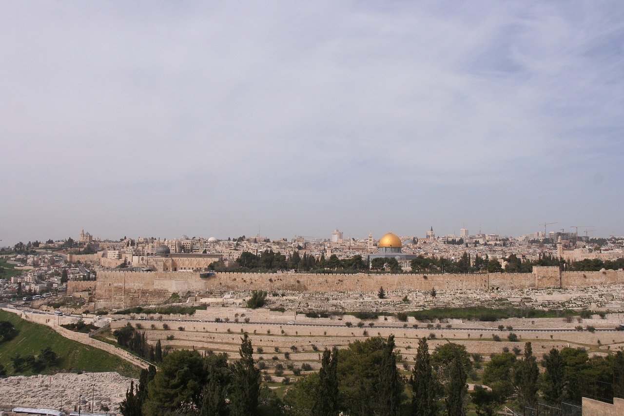 jerusalem holy city ancient free photo
