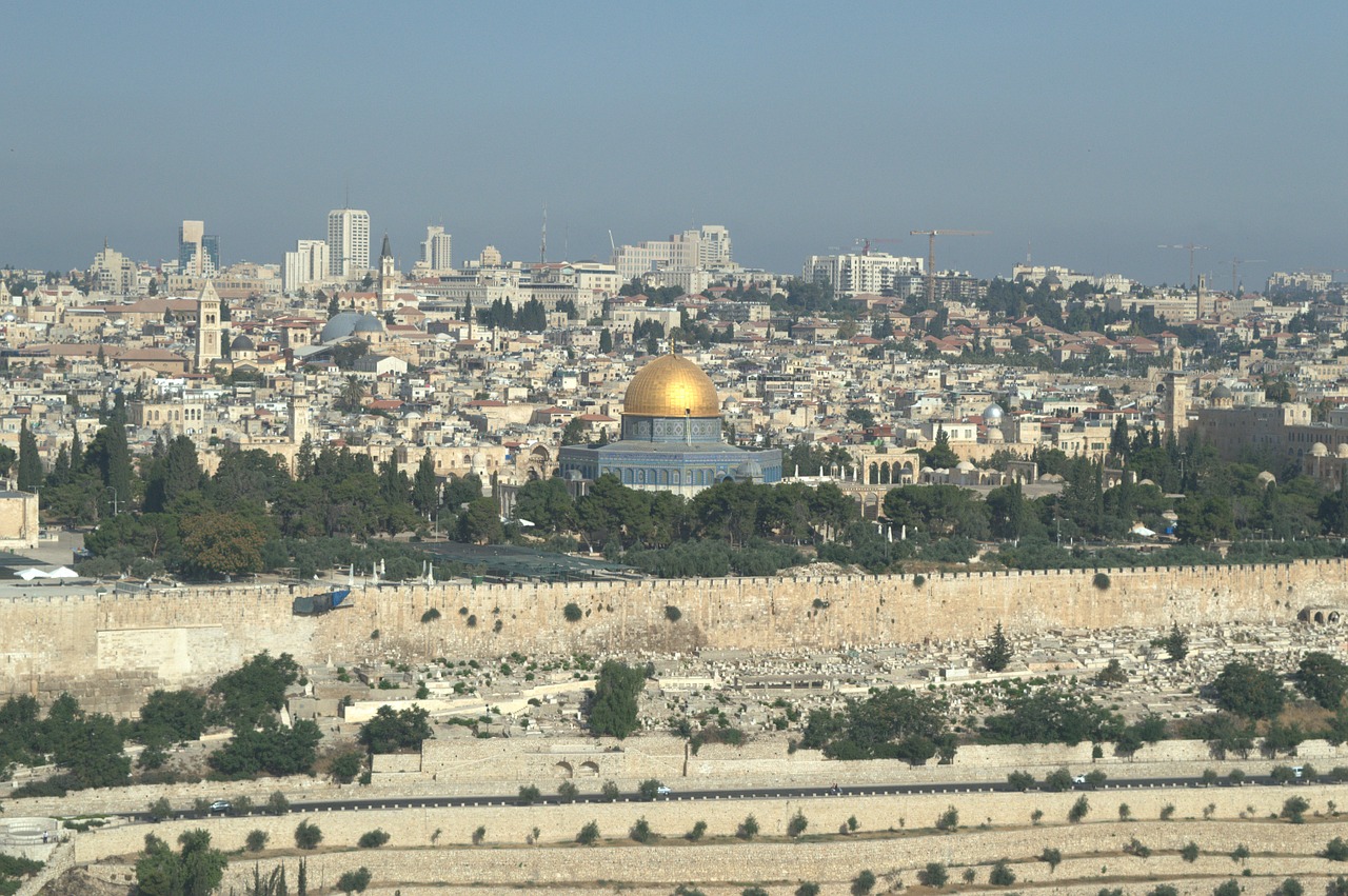 jerusalem israel mosque free photo