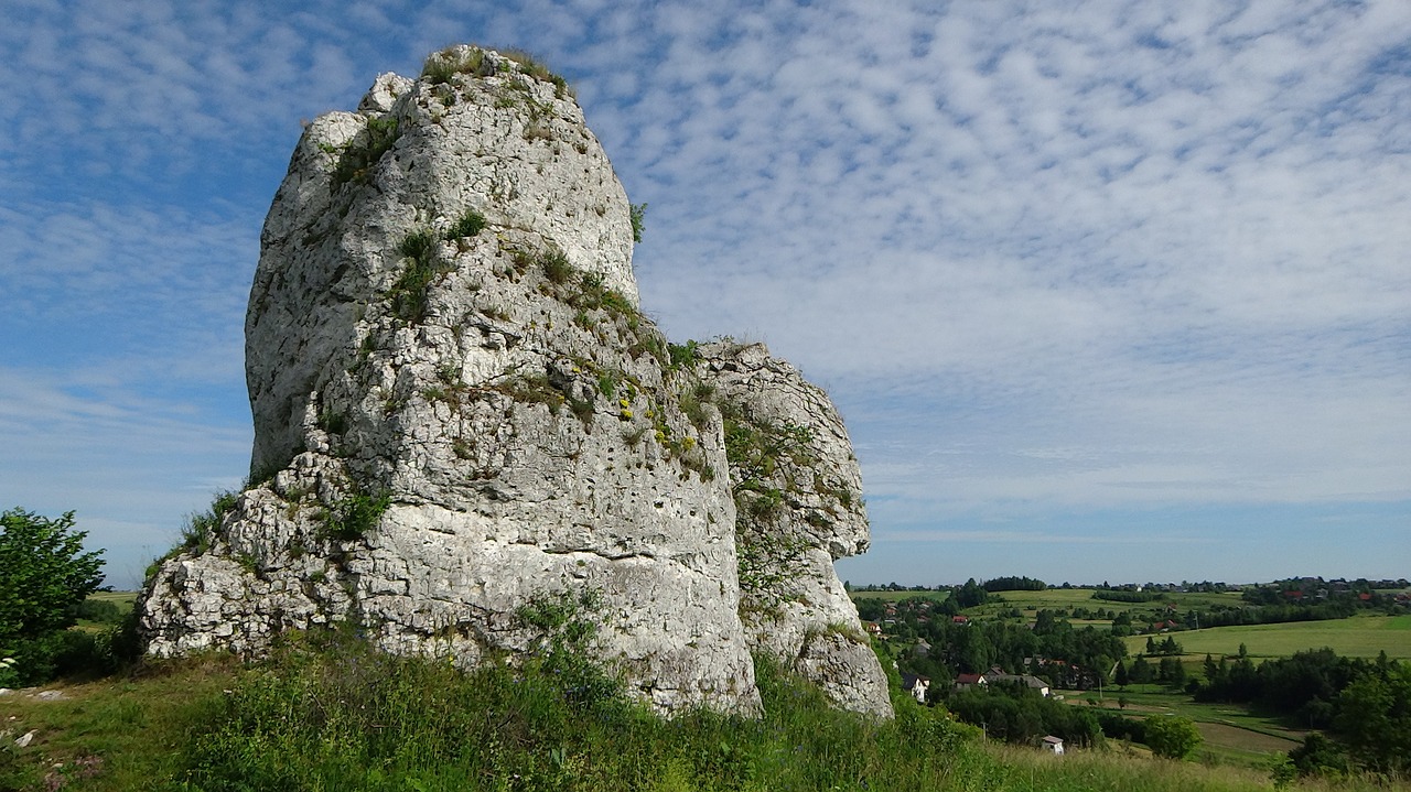 jerzmanowice poland rock free photo