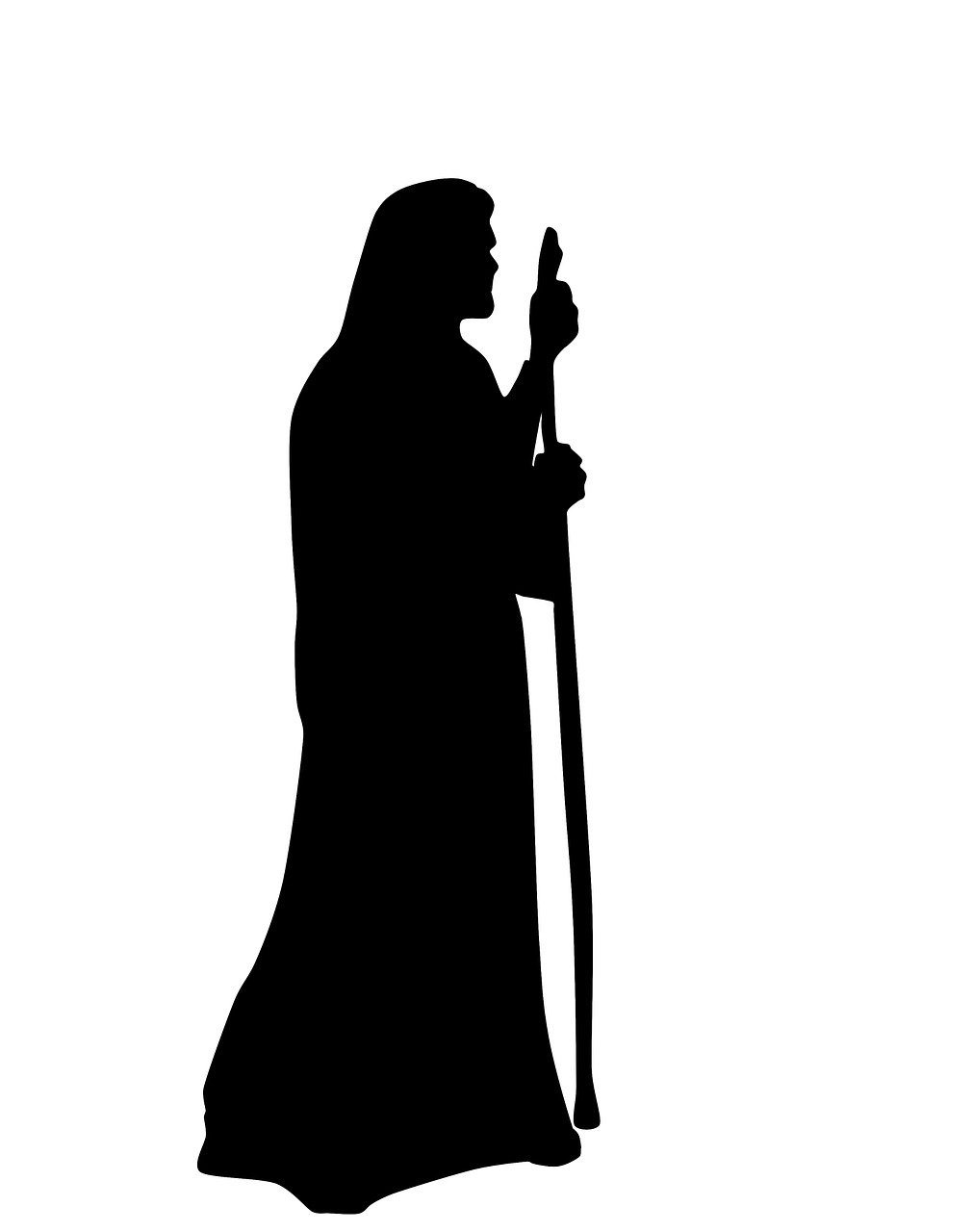 jesus silhouette shadow free photo