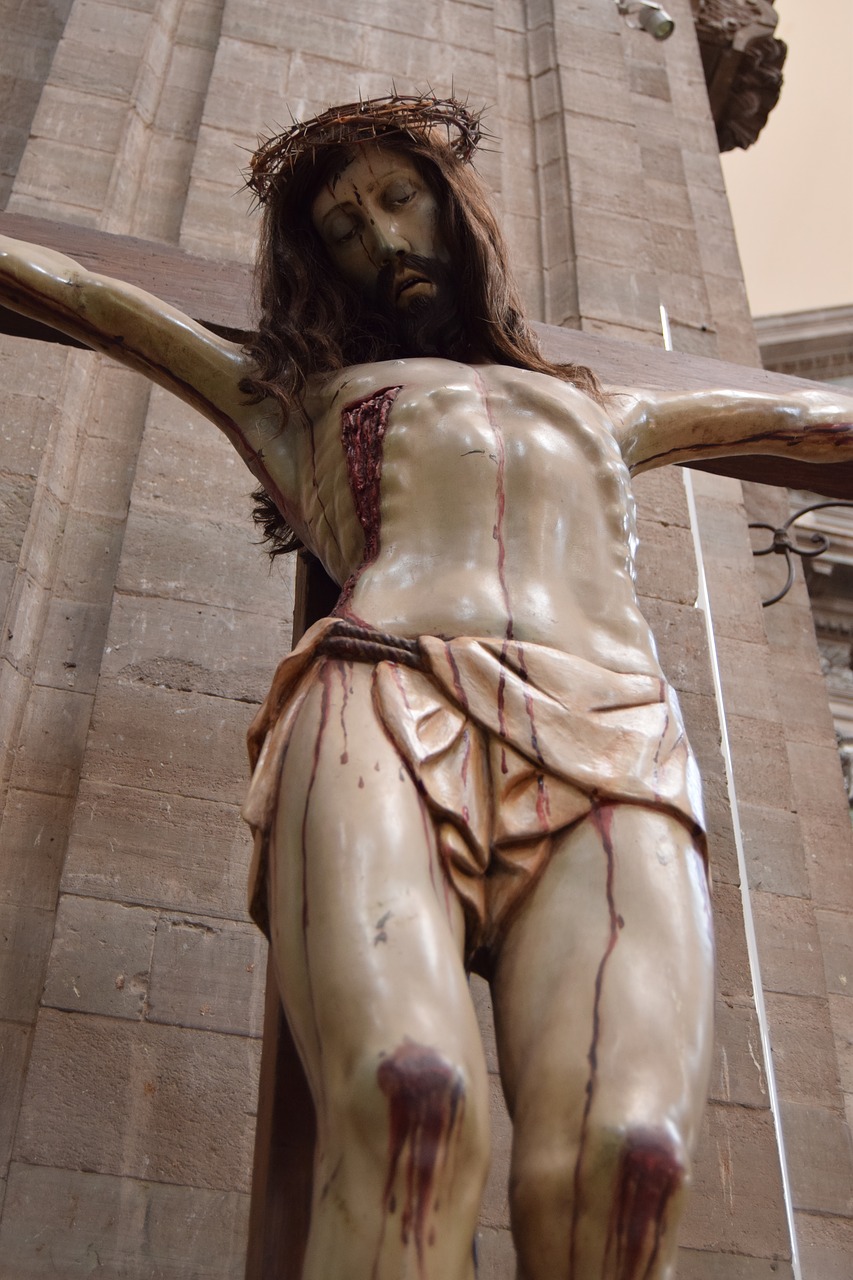 jesus statue virgin free photo