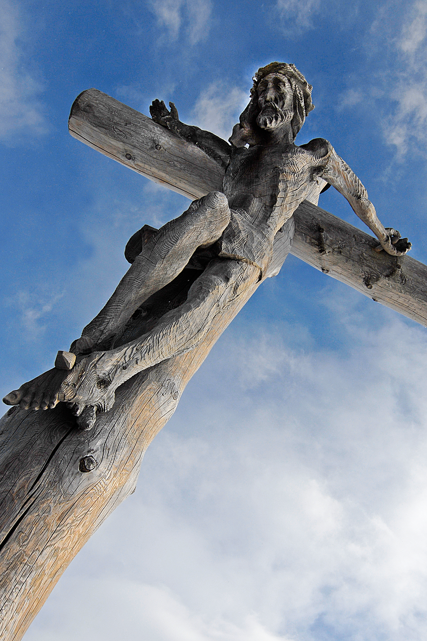 jesus cross summit cross free photo