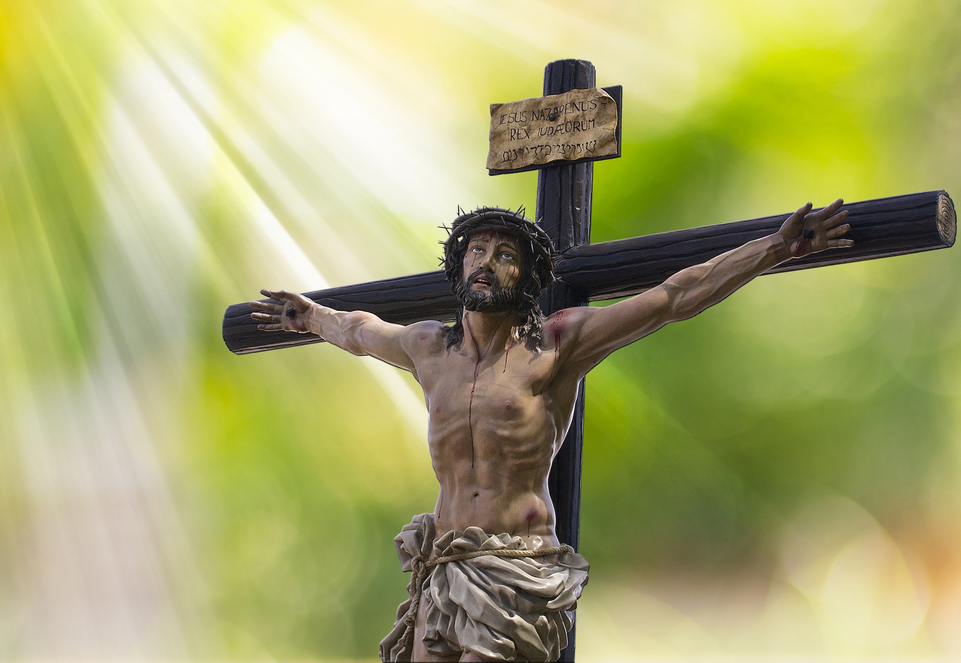 Jesus Christ Cross Easter Sunbeams Free Image From Needpix Com
