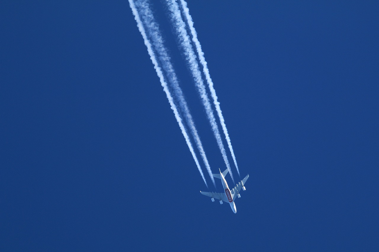 jet sky blue free photo