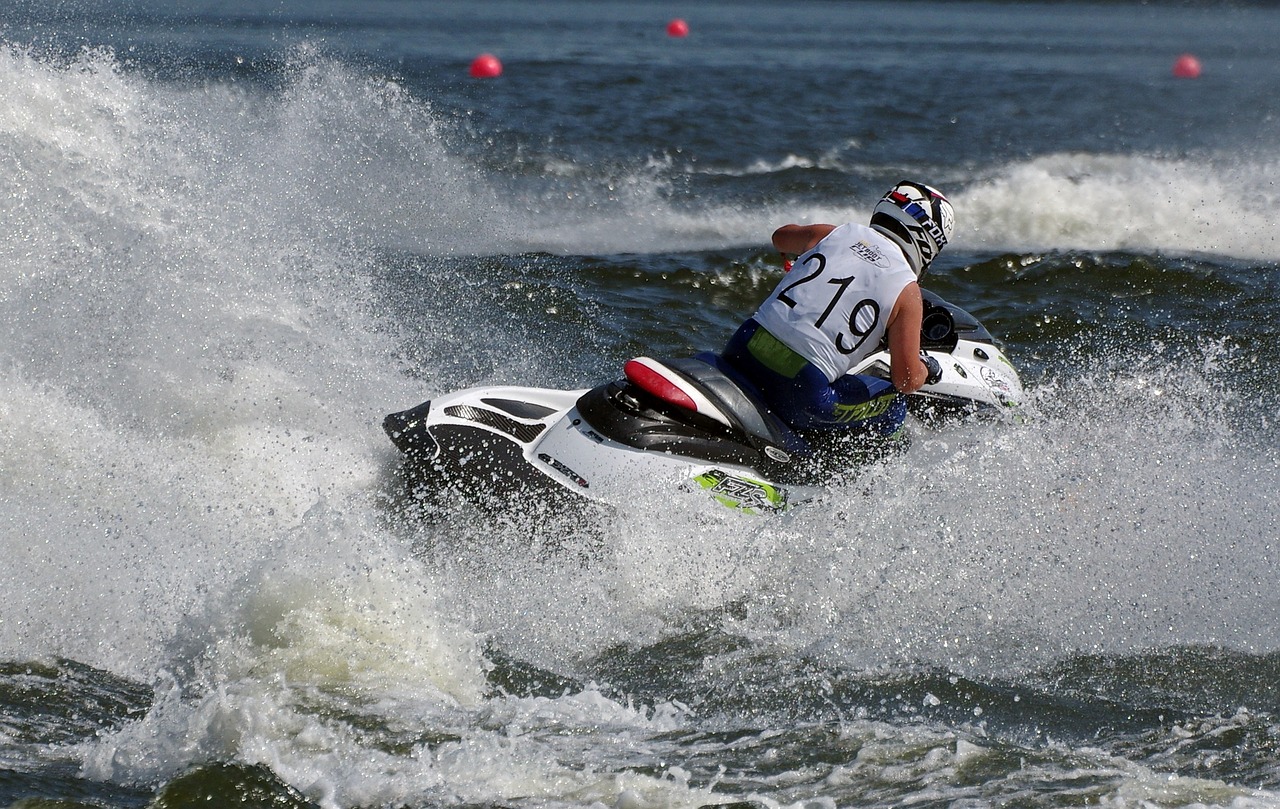 jet boat water sports racing free photo