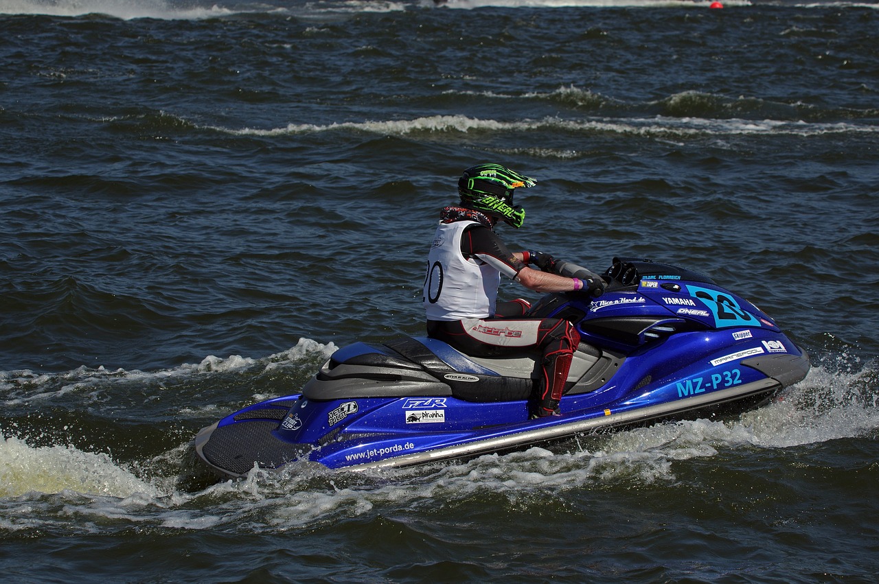 jet boat water sports racing free photo